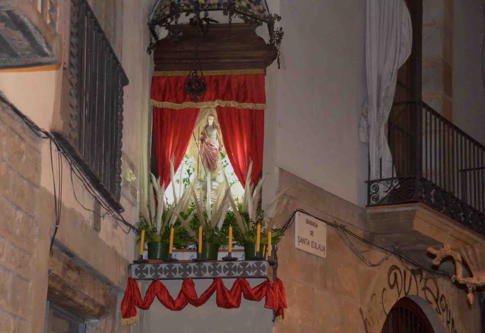 Altar der Santa Eulàlia im Barri Gòtic von Barcelona (Foto: BarcelonAlemany.com)