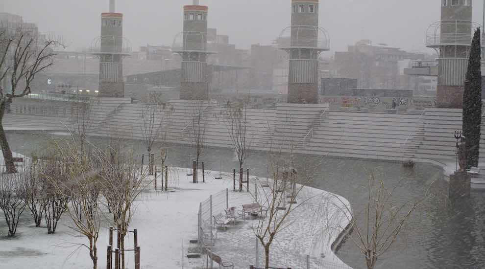 Kältewelle, Barcelona, ungewöhnliche Kälte, Winter in Barcelona, Wetter in Barcelona