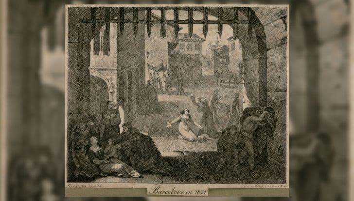 Gelbfieber-Epidemie in Barcelona 1821